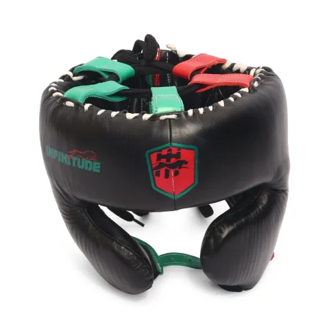 Armor P2 Head Guard | Black, Red & Green