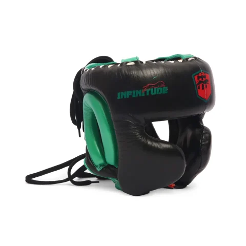 Armor P2 Head Guard | Black, Red & Green