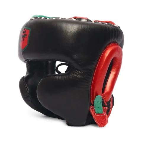 Armor P2 Head Guard | Black, Red & Green
