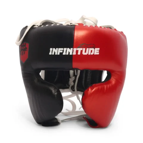 Armor P2 Head Guard | Black & Red