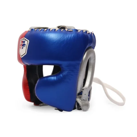 Armor P2 Head Guard | Red, Blue & Silver