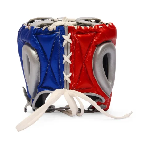 Armor P2 Head Guard | Red, Blue & Silver