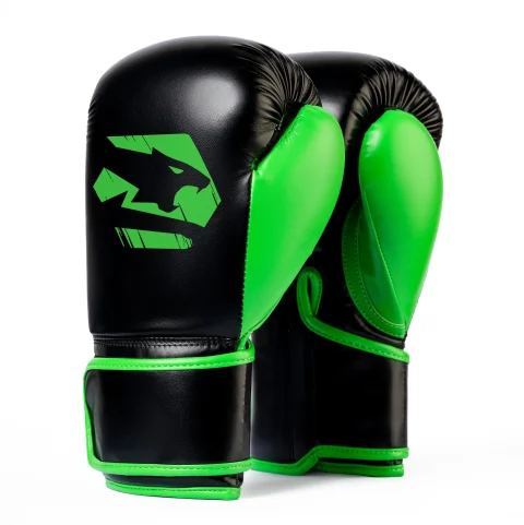 Veloce Apex Boxing Gloves - Black/Green