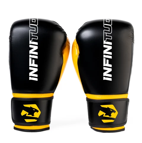 Veloce Phantom Boxing Gloves - Yellow/Black