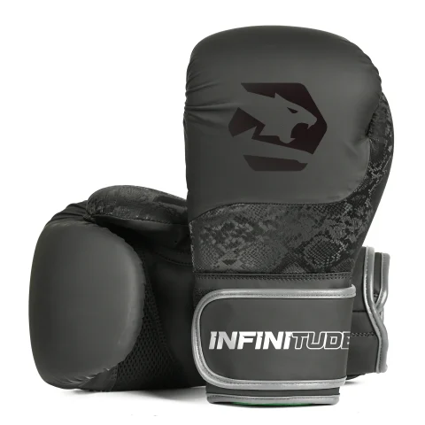 Veloce Phantom Boxing Gloves - Black