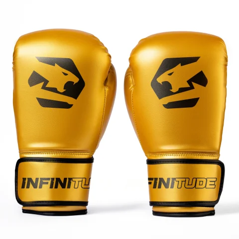 Veloce Titan Boxing Gloves - Gold