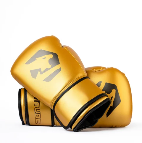 Veloce Titan Boxing Gloves - Gold