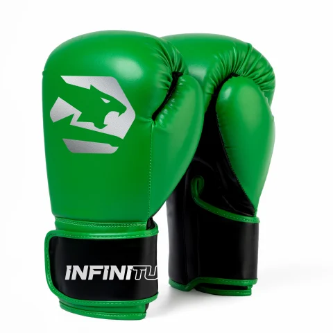 Veloce Titan Boxing Gloves - Green/Black