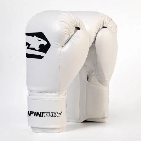 Veloce Titan Boxing Gloves - White