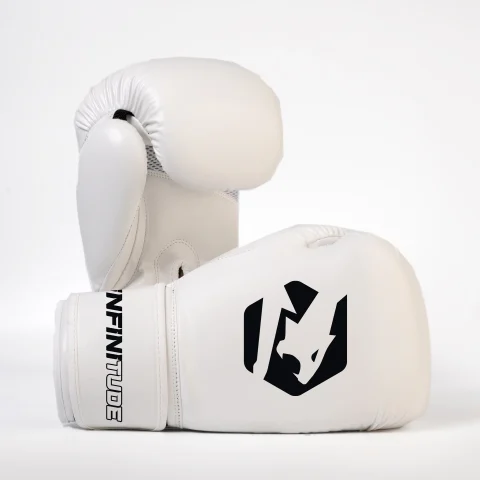 Veloce Titan Boxing Gloves - White