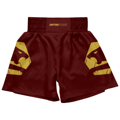Thai Boxing Shorts Maroon