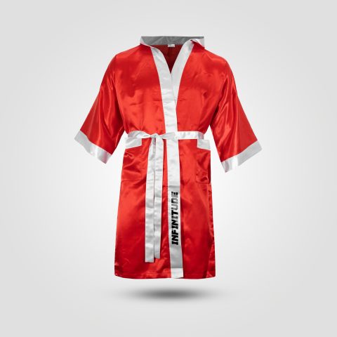 professional boxing robe with hood