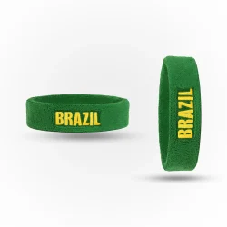 Brazil Flag Wristband