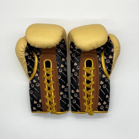 Stealth X2 Gold Boxing Gloves
