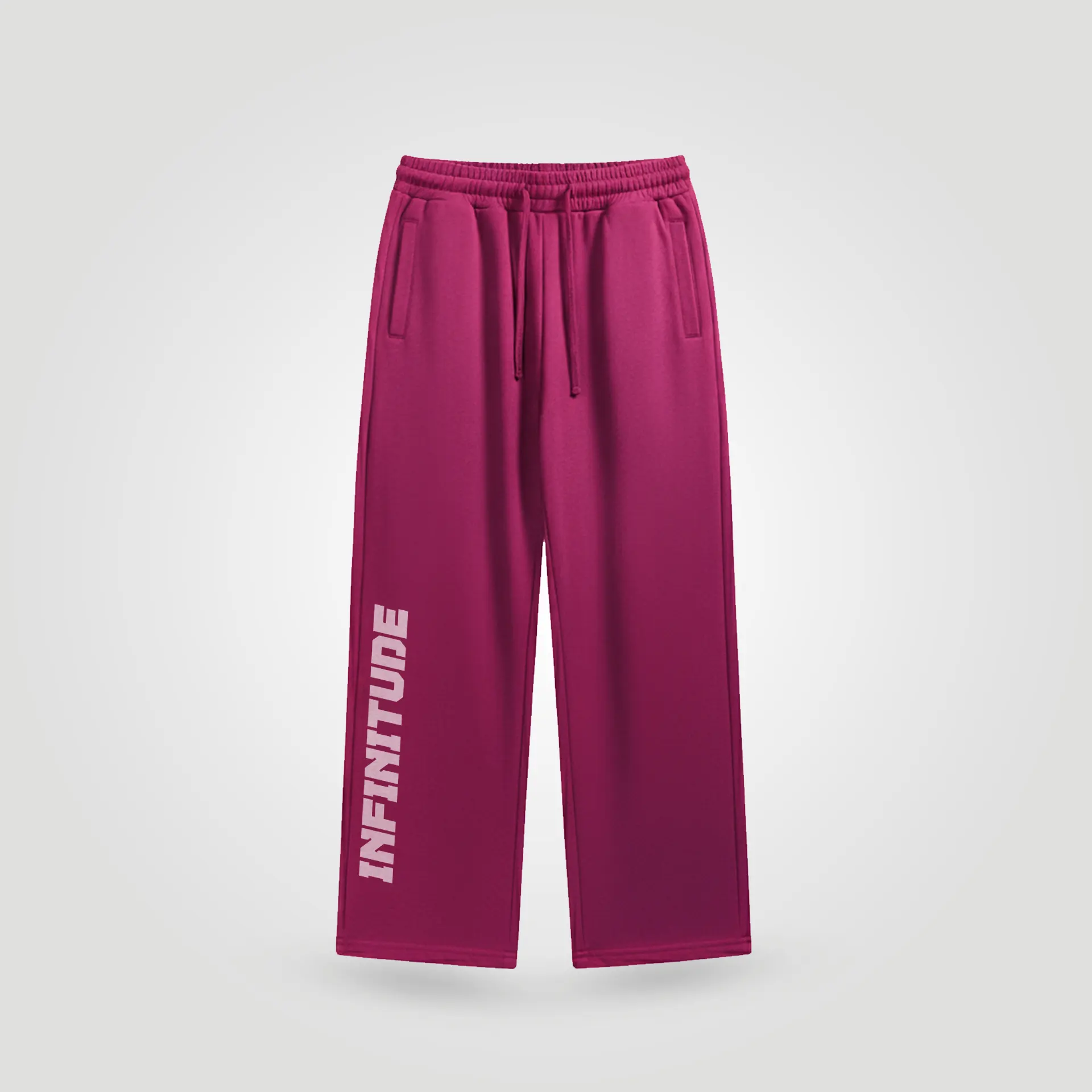 Women's wide-length trousers