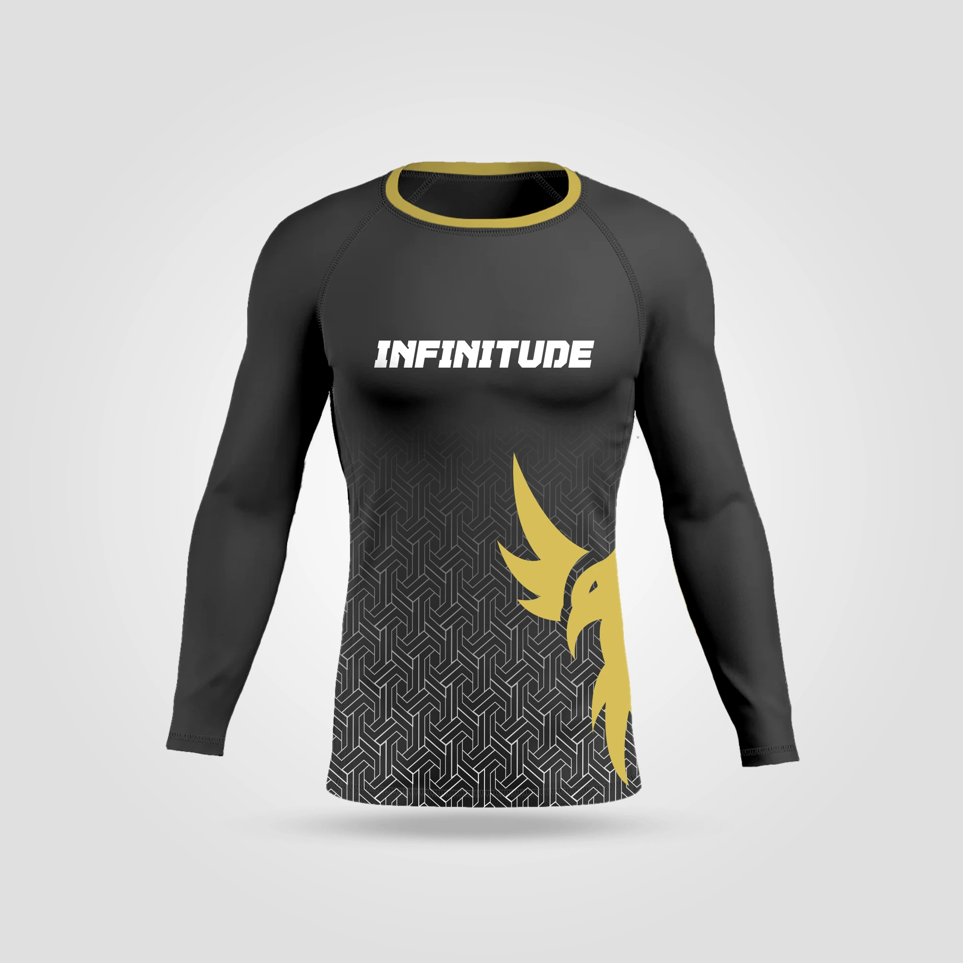 Customized Long Swim Rash Guard